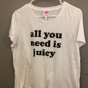 All you need is juicy tee! Brand new